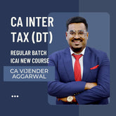 CA Inter Taxation (Income Tax Only) Regular Batch By CA Vijendra Aggarwal | For Sep 25 & Jan 26 Exams | ICAI New Course